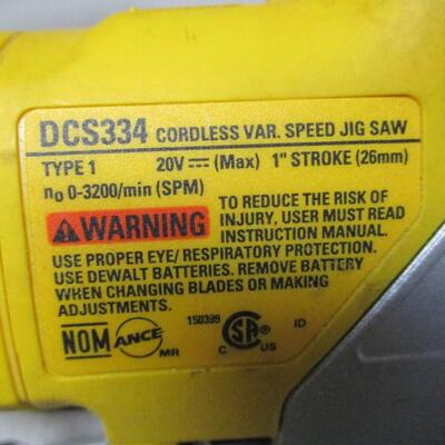 Dewalt Battery Operated Hand Tool Set - No Charger