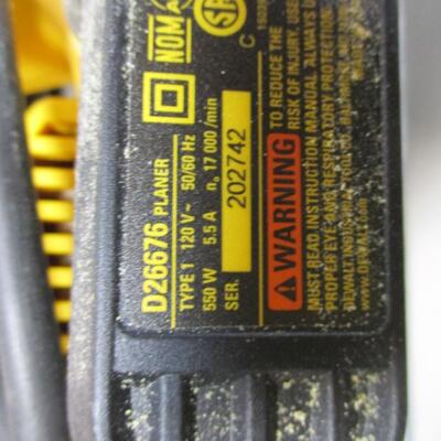 Dewalt Planer
