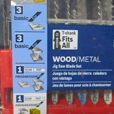 Bosch - Wood/Metal Jig Saw Blade Set