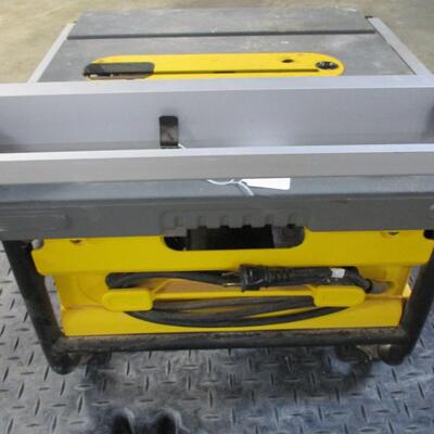 10" Dewalt DW745 Table Saw
