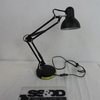 Long Lasting LED Desk Lamp, Spring Activated Supports to Hold it Up