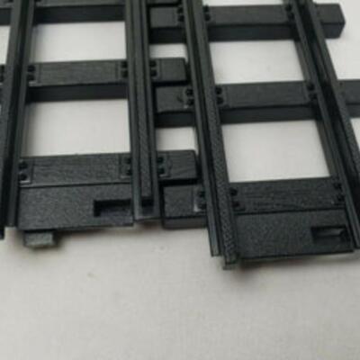 Caterpillar CAT Construction Express Toy Train Track, 18 Tracks + 2 Cars - Used