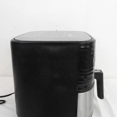 Touchscreen Innsky Air Fryer, Black and Silver, Turns on, Good Condition