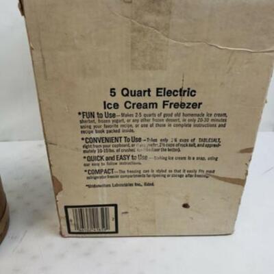 RCW Frost King Ice Cream Freezer/Maker - Used, Rusting on Drum