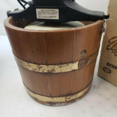 RCW Frost King Ice Cream Freezer/Maker - Used, Rusting on Drum