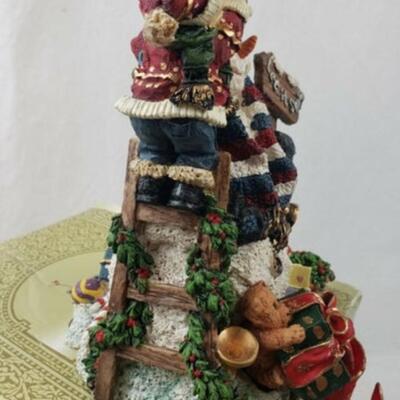 Grandeur Noel Collectible Snowman Stocking Holder, Used, Great Condition