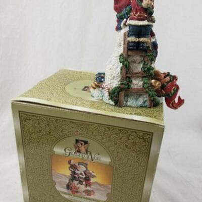 Grandeur Noel Collectible Snowman Stocking Holder, Used, Great Condition