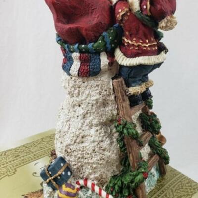 Grandeur Noel Collectible Snowman Stocking Holder, Used, Great Condition