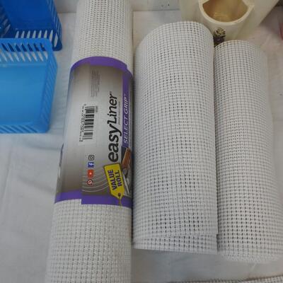Orgainzing Lot, Metal Wire Basket, Easy Liner, Ceramic Utensil Holders,