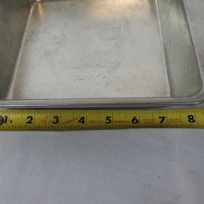 Baby Loaf Pans, 2 Bundt Pans, Griddle, 8 Inch Pan
