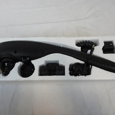 i.Relax Handheld Massager, Oregon Scientific, Works Well, 6 Attachments