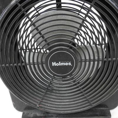 Holmes Black Fan with High/Low Setting, Works Well