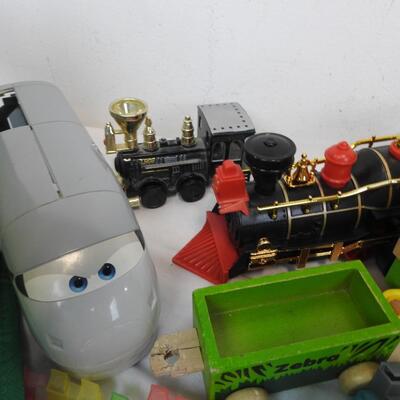 Alarm Clock, Cars, Train Tracks, Miniature Trains, Big Corvette
