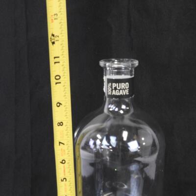 2 Puro De Agave Tequila Bottles (Empty)