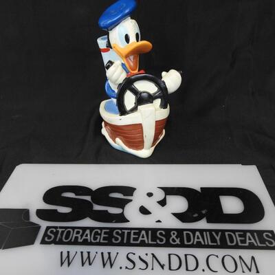Donald Duck Boat Piggy Bank, 1994
