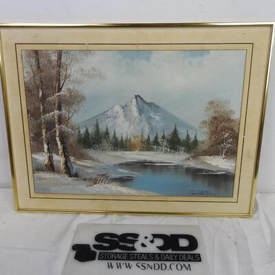 Original Mountain Painting, Giwhi Tenial?