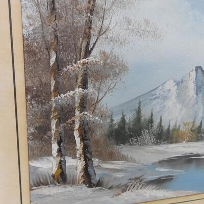 Original Mountain Painting, Giwhi Tenial?