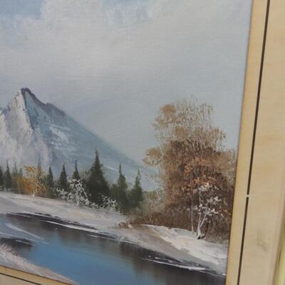 Original Mountain Painting, Giwhi Tenial?