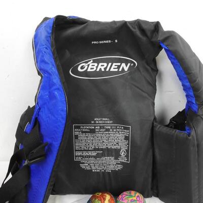 Obrien Adult Small Life Jacket, Blue, 6 Water toys