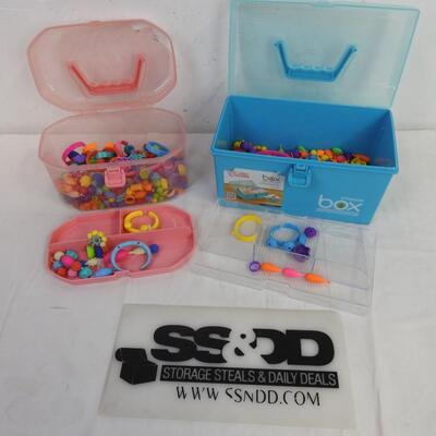 2 Boxes of Customizable Jewelry, Storage Boxes
