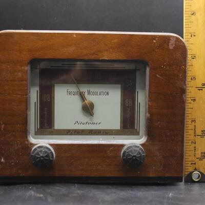 Vintage Pilotuner Pilot Radio Frequency Modulation FM Tube Tuner 1940s T-601