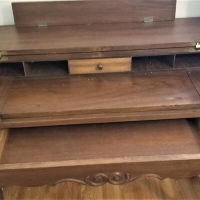 Lot #112  Antique Spinet Desk