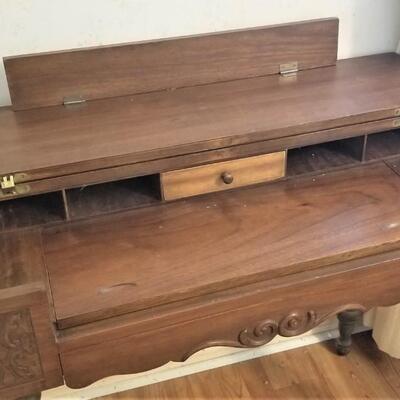 Lot #112  Antique Spinet Desk