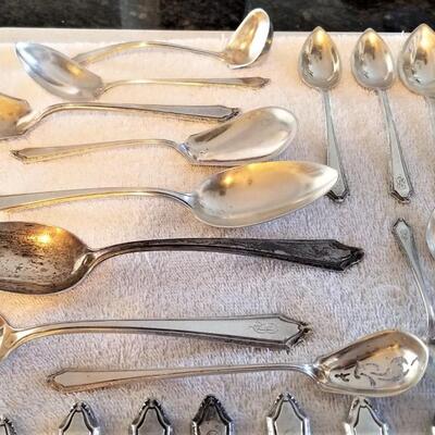 Lot #116  Set of Vintage Sterling Flatware - Initial "B"