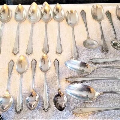Lot #116  Set of Vintage Sterling Flatware - Initial "B"