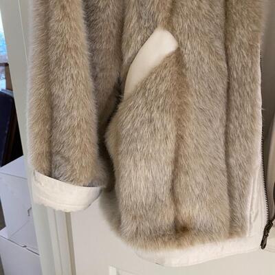 Three Fur and Leather Ladies Coats with Fur & Mink Hat