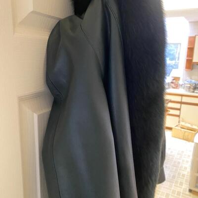 Three Fur and Leather Ladies Coats with Fur & Mink Hat