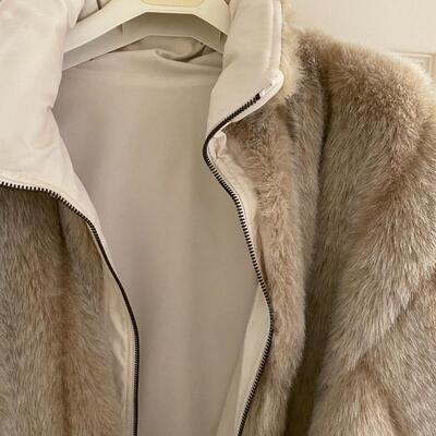 Three Fur and Leather Ladies Coats with Fur & Mink Hat