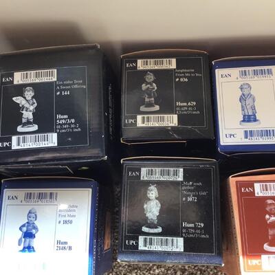 Lot 20 Hummel Club Figures & 1 Personalized Figure 12 Boxes