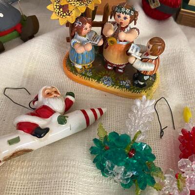 German Music Boxes and Vintage Christmas Items