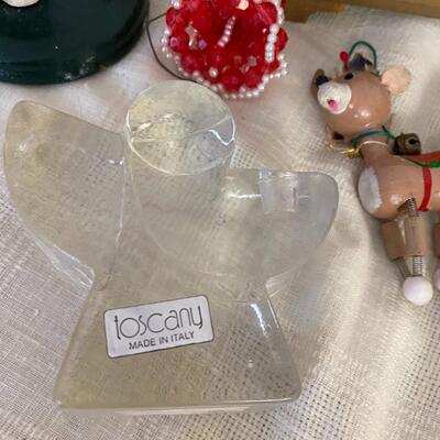 German Music Boxes and Vintage Christmas Items