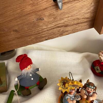 German Music Boxes and Vintage Christmas Items