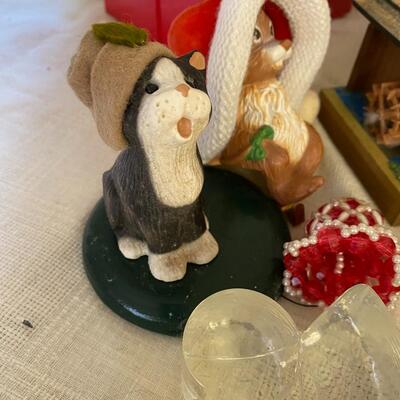 German Music Boxes and Vintage Christmas Items