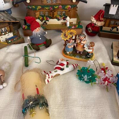 German Music Boxes and Vintage Christmas Items