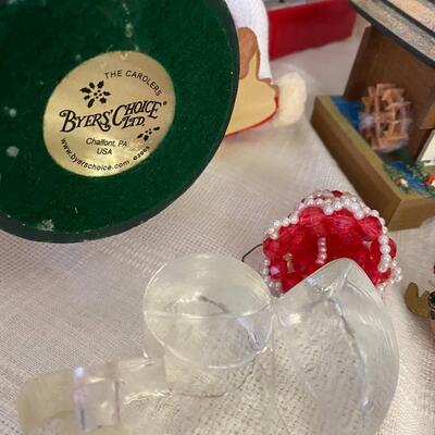 German Music Boxes and Vintage Christmas Items