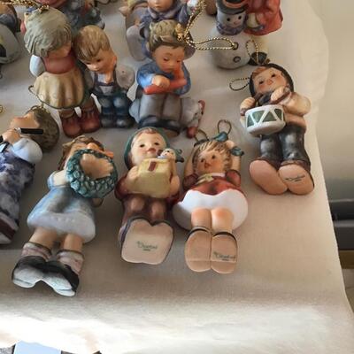 Lot 25 Berta Hummel Christmas Ornaments