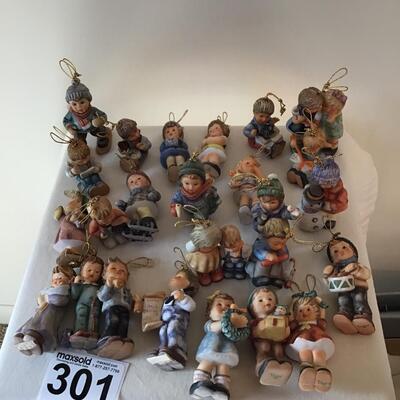 Lot 25 Berta Hummel Christmas Ornaments