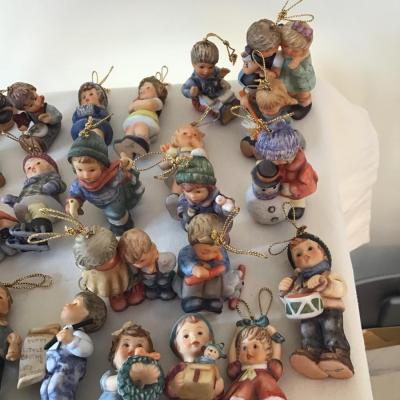 Lot 25 Berta Hummel Christmas Ornaments