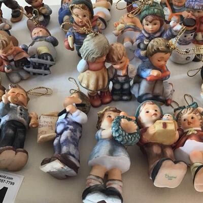 Lot 25 Berta Hummel Christmas Ornaments