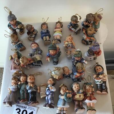 Lot 25 Berta Hummel Christmas Ornaments