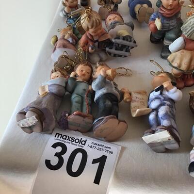 Lot 25 Berta Hummel Christmas Ornaments