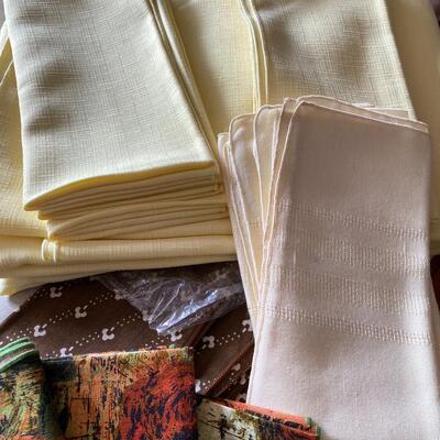 Vintage Linens Fall Autumn Colors