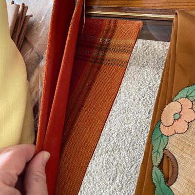 Vintage Linens Fall Autumn Colors