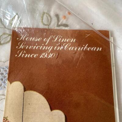Vintage Linens Embroidered