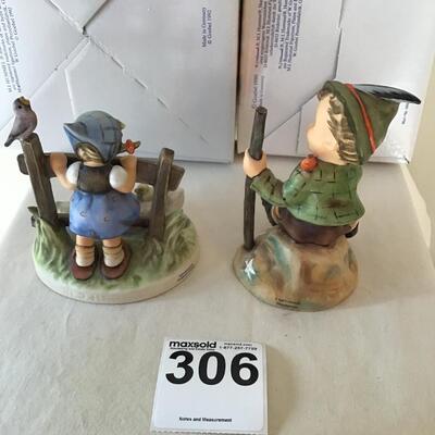 Lot 2 Hummels Feathered Friends & Mountaineer