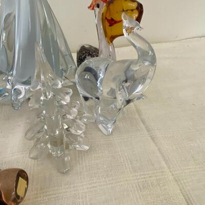 Blown Glass Figurines .